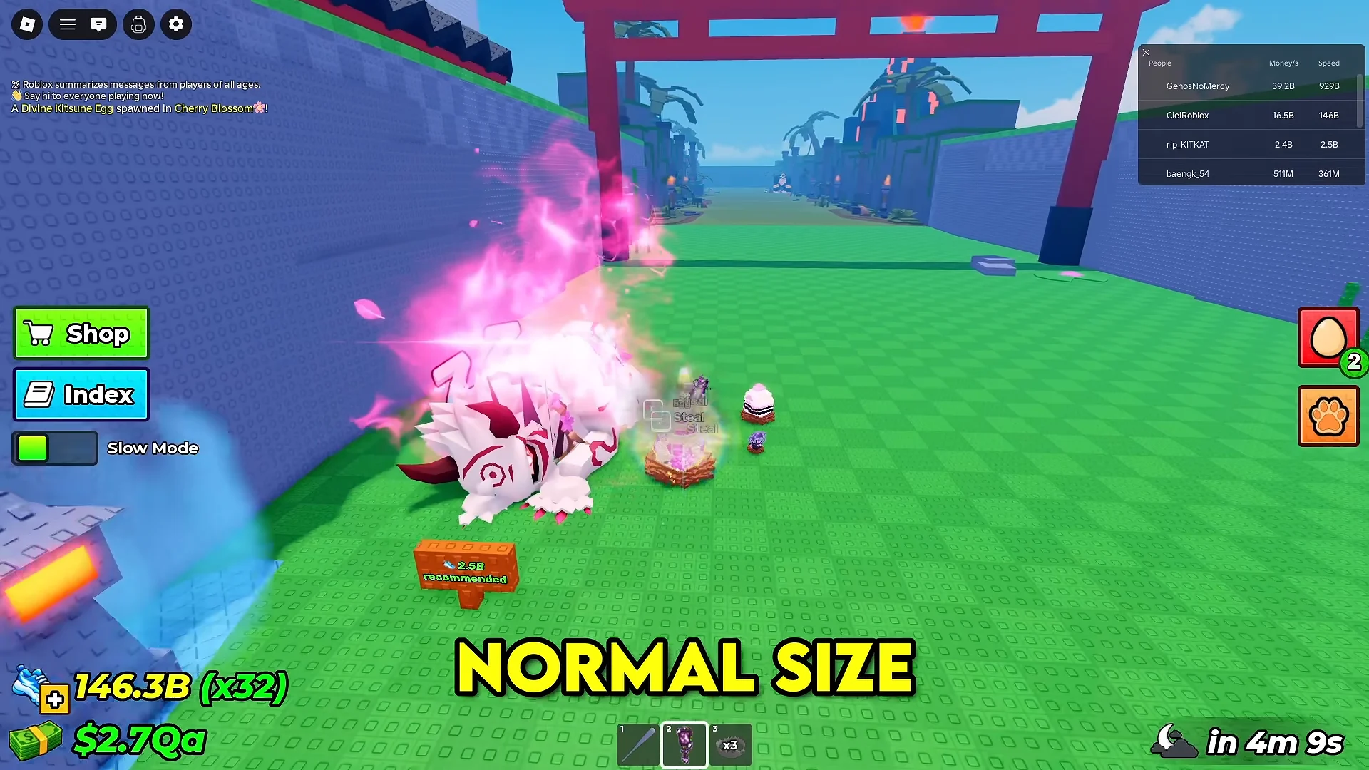 Stealing Divine Kitsune Egg