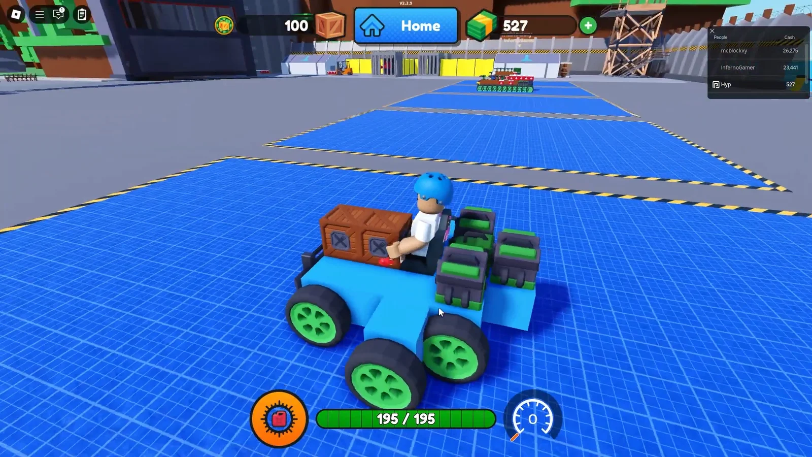 Motor upgrade testing