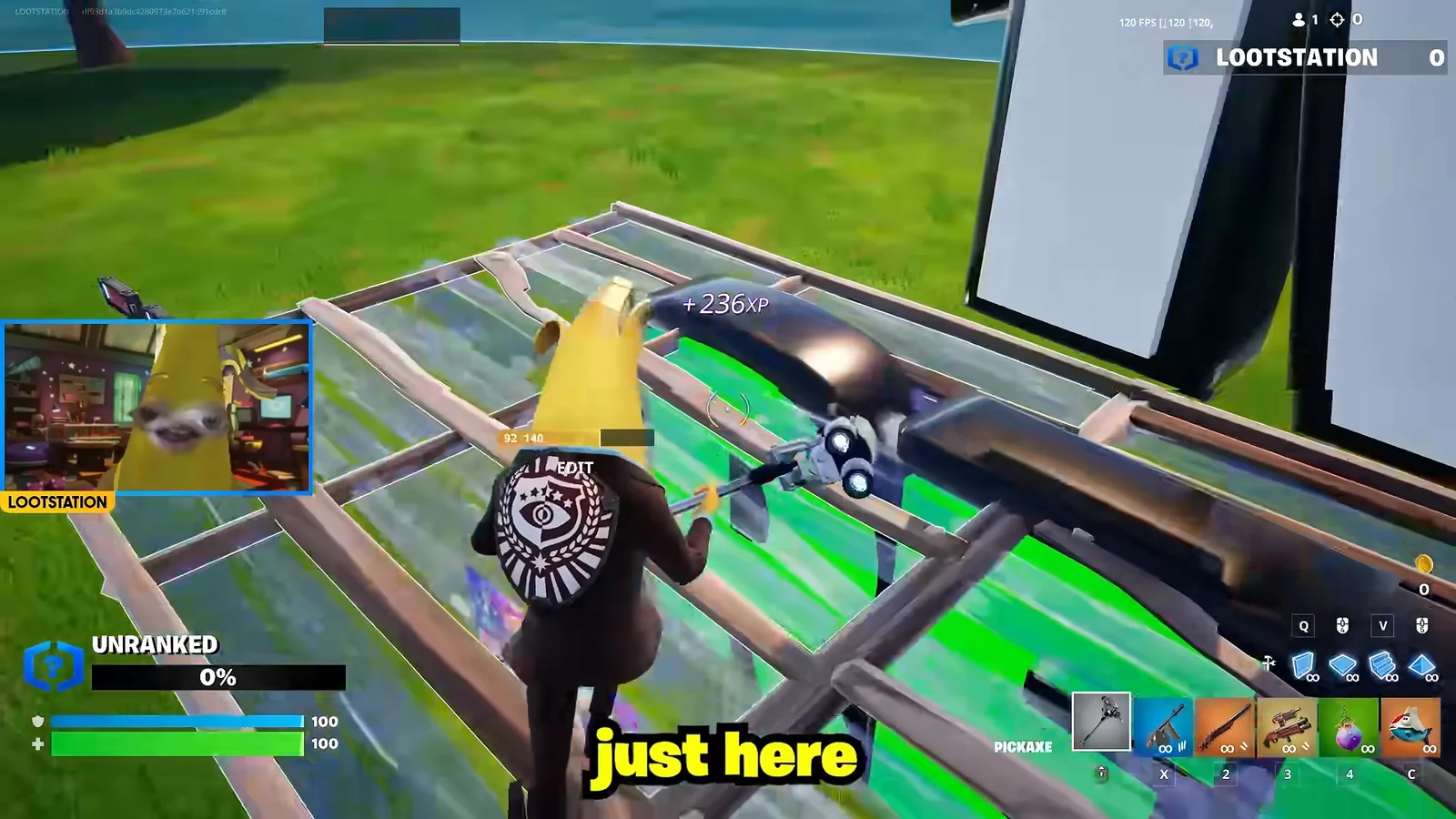 AFK XP Button