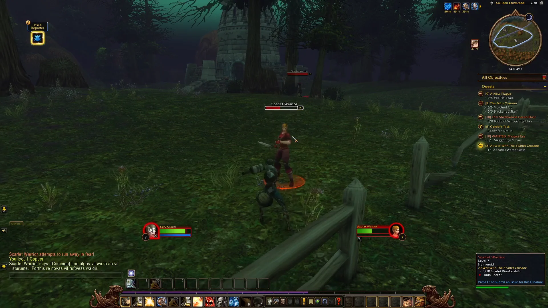 Second Scarlet Warrior Encounter