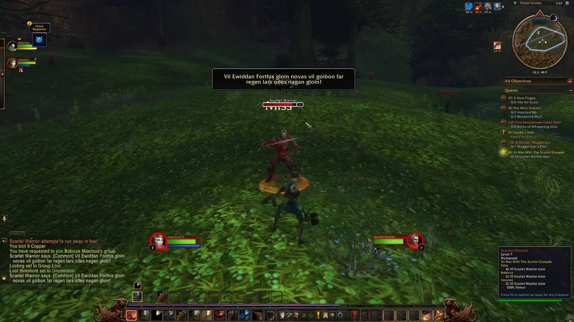 Fifth Scarlet Warrior Encounter