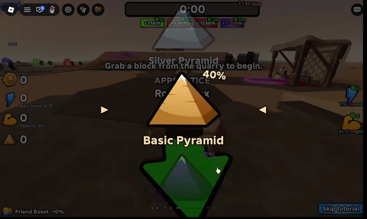 Quarry Spawning & Pyramid Selection