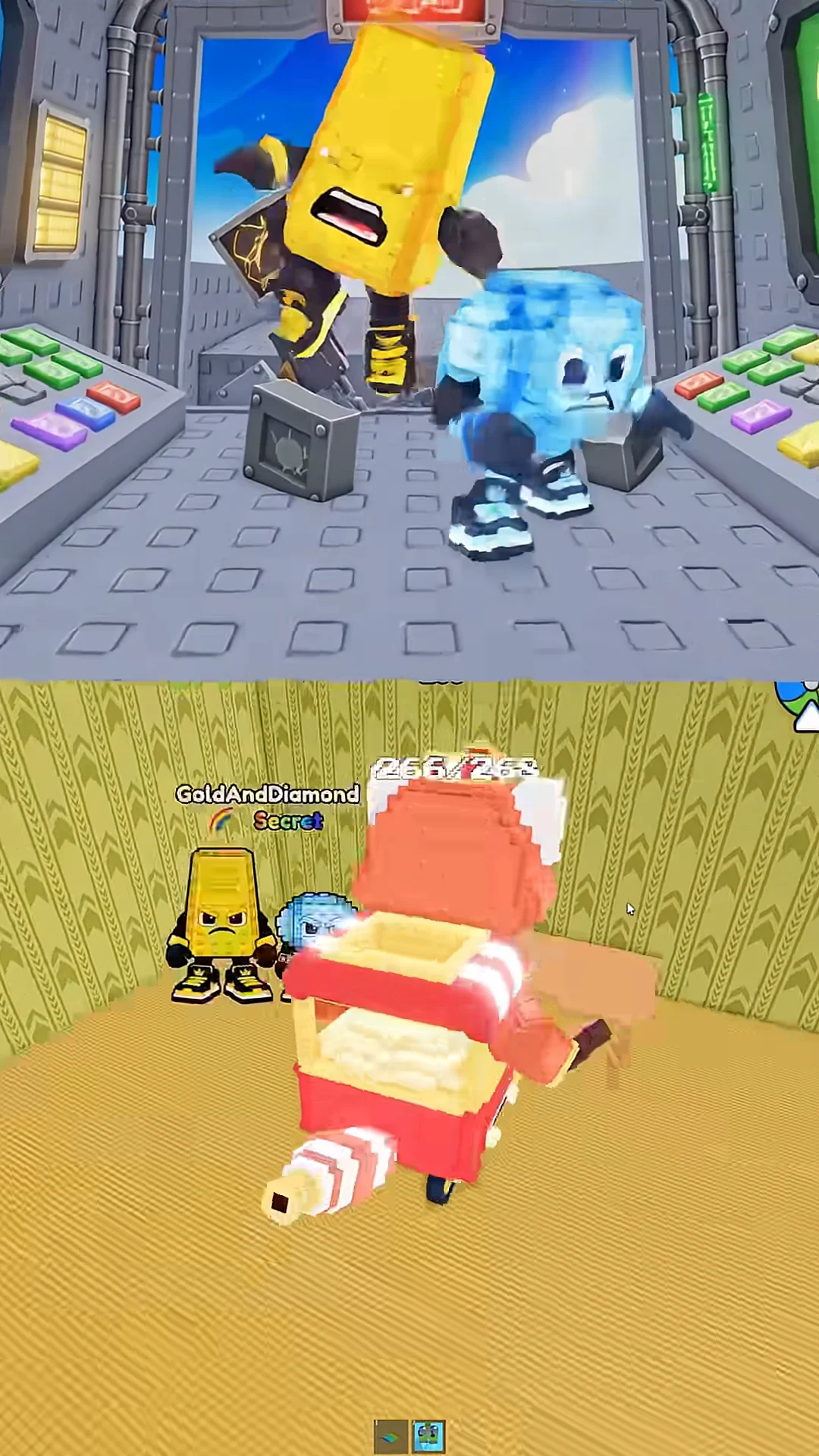 Meeting the characters in-game