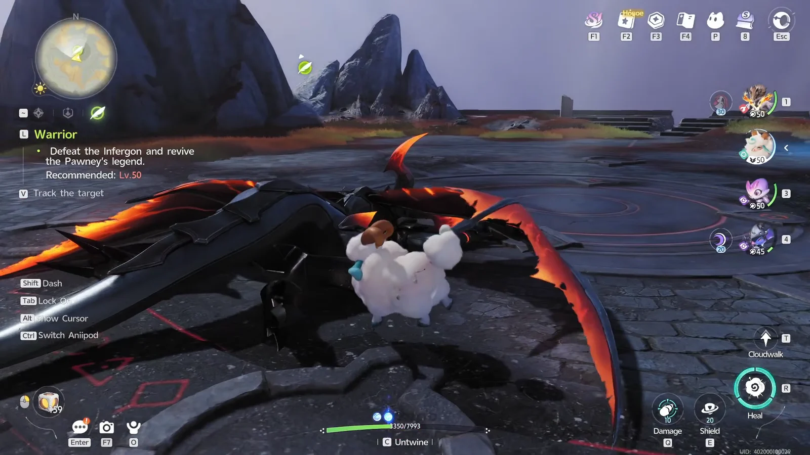 Defeating Infergon