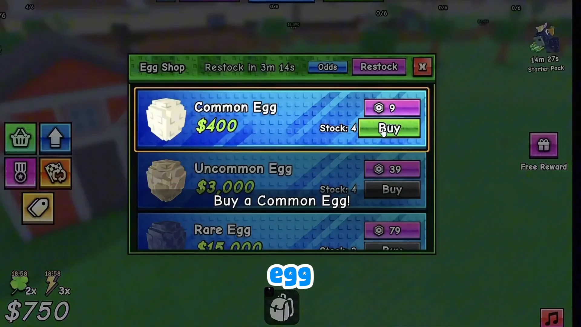 Purchasing Common Egg