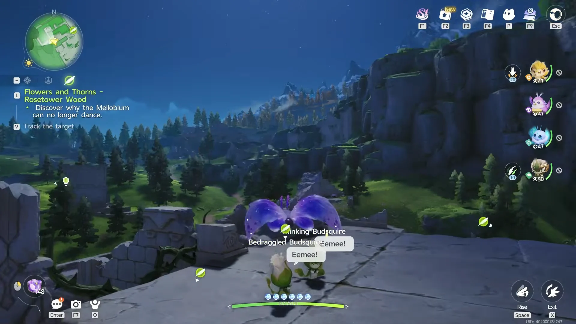 Exploring Upper Ruins