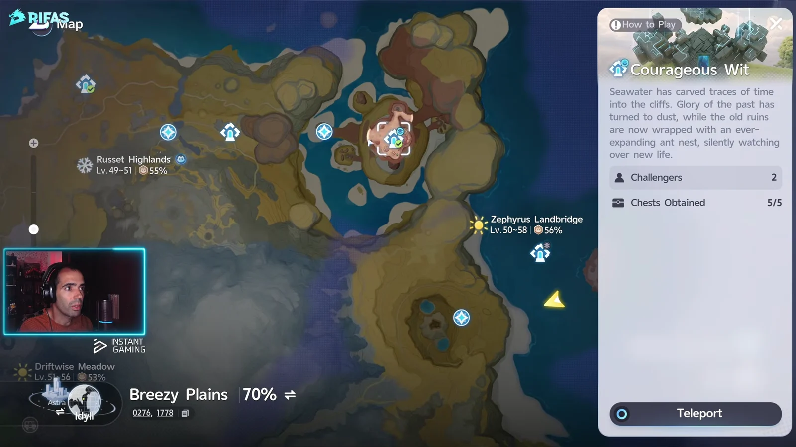 Teleporting to Second Location