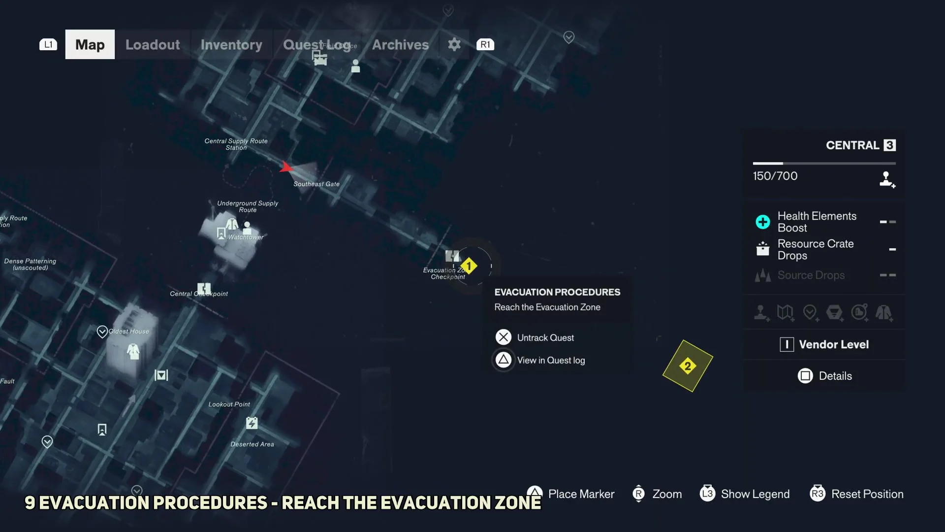 Quest Log Update: Evacuation Procedures