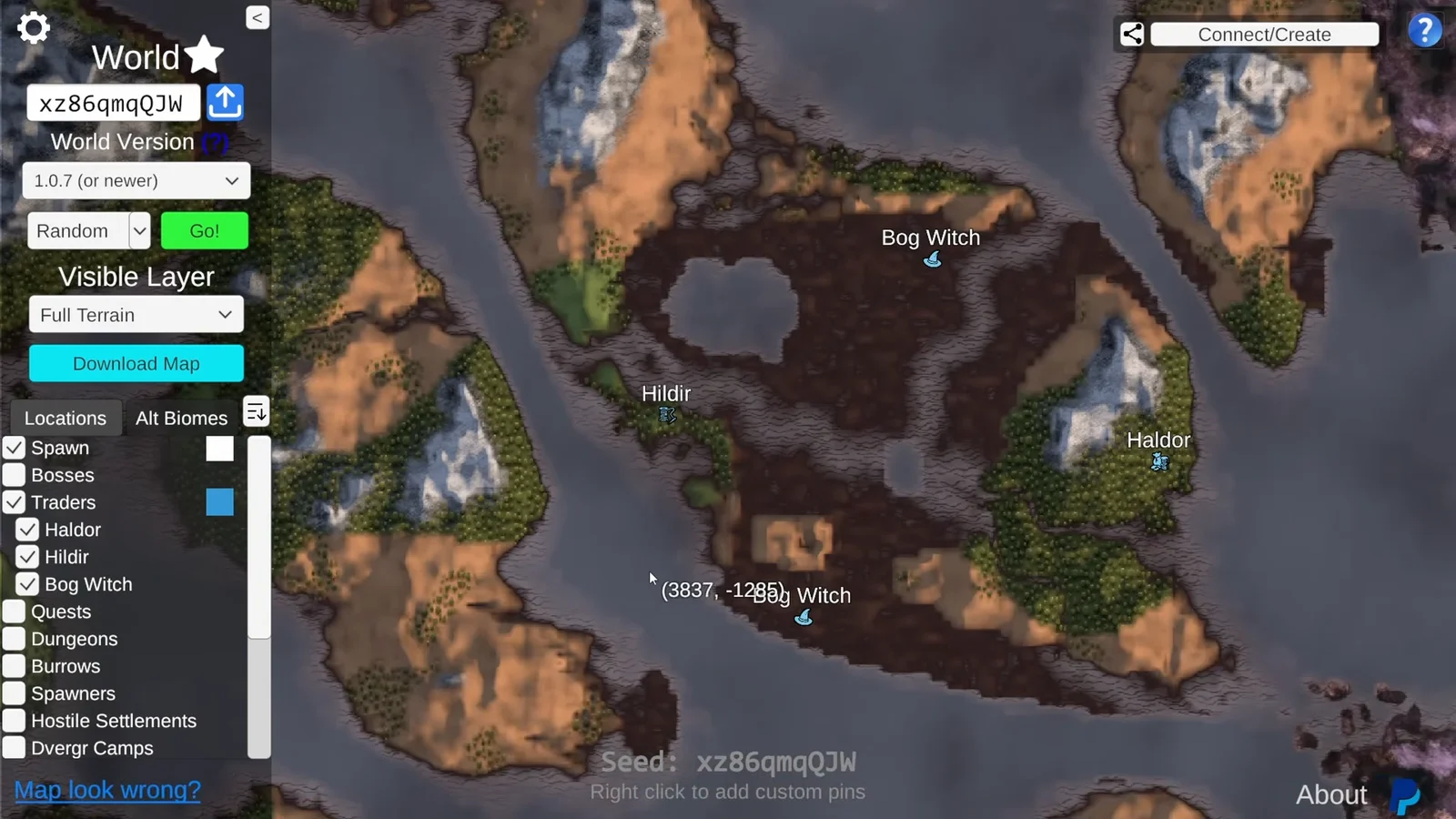 Map Results