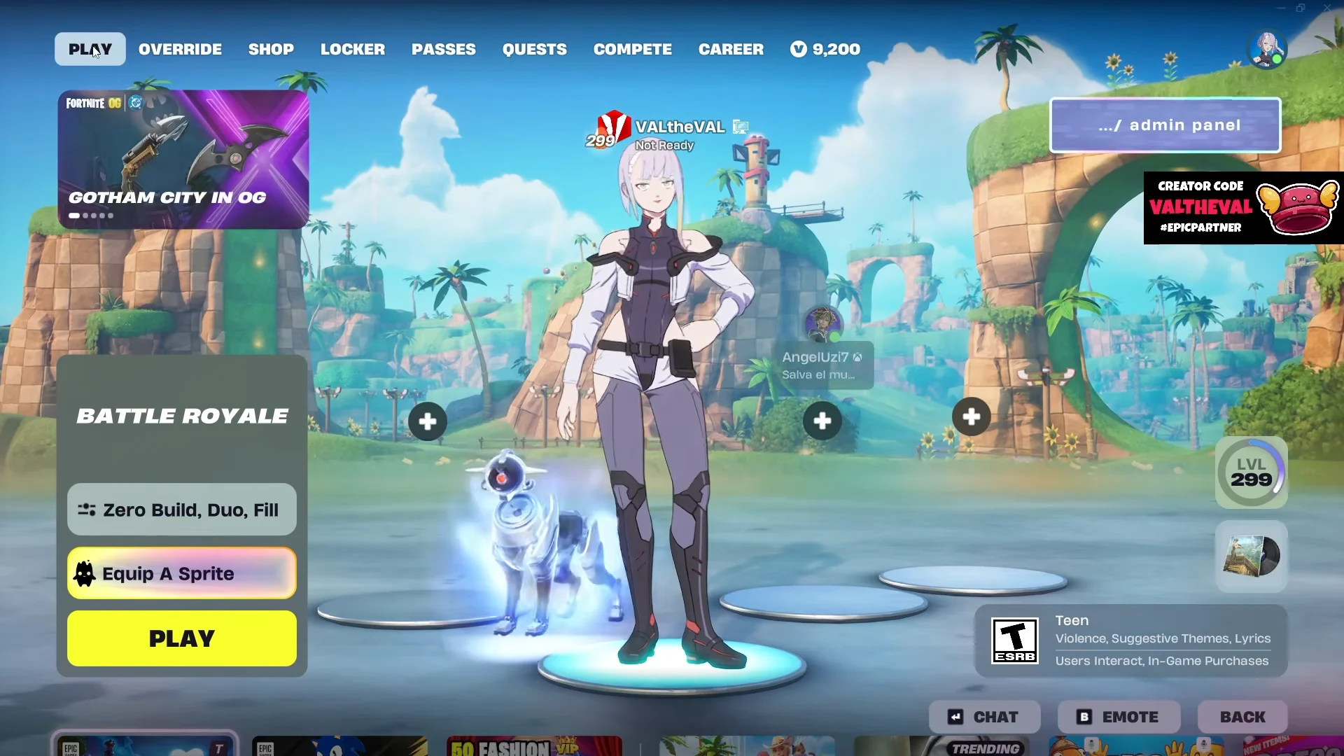 Lobby Screen