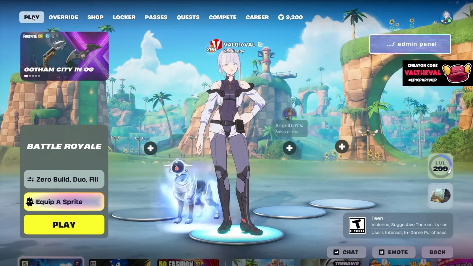 Lobby Screen