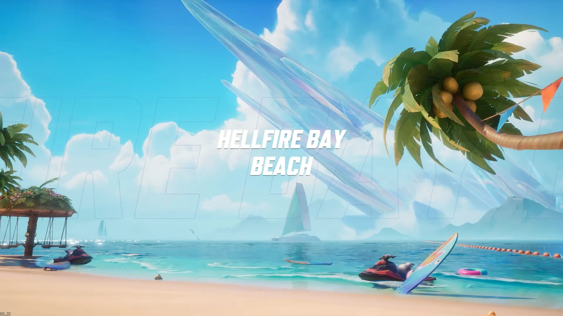 Entering Hellfire Bay Beach