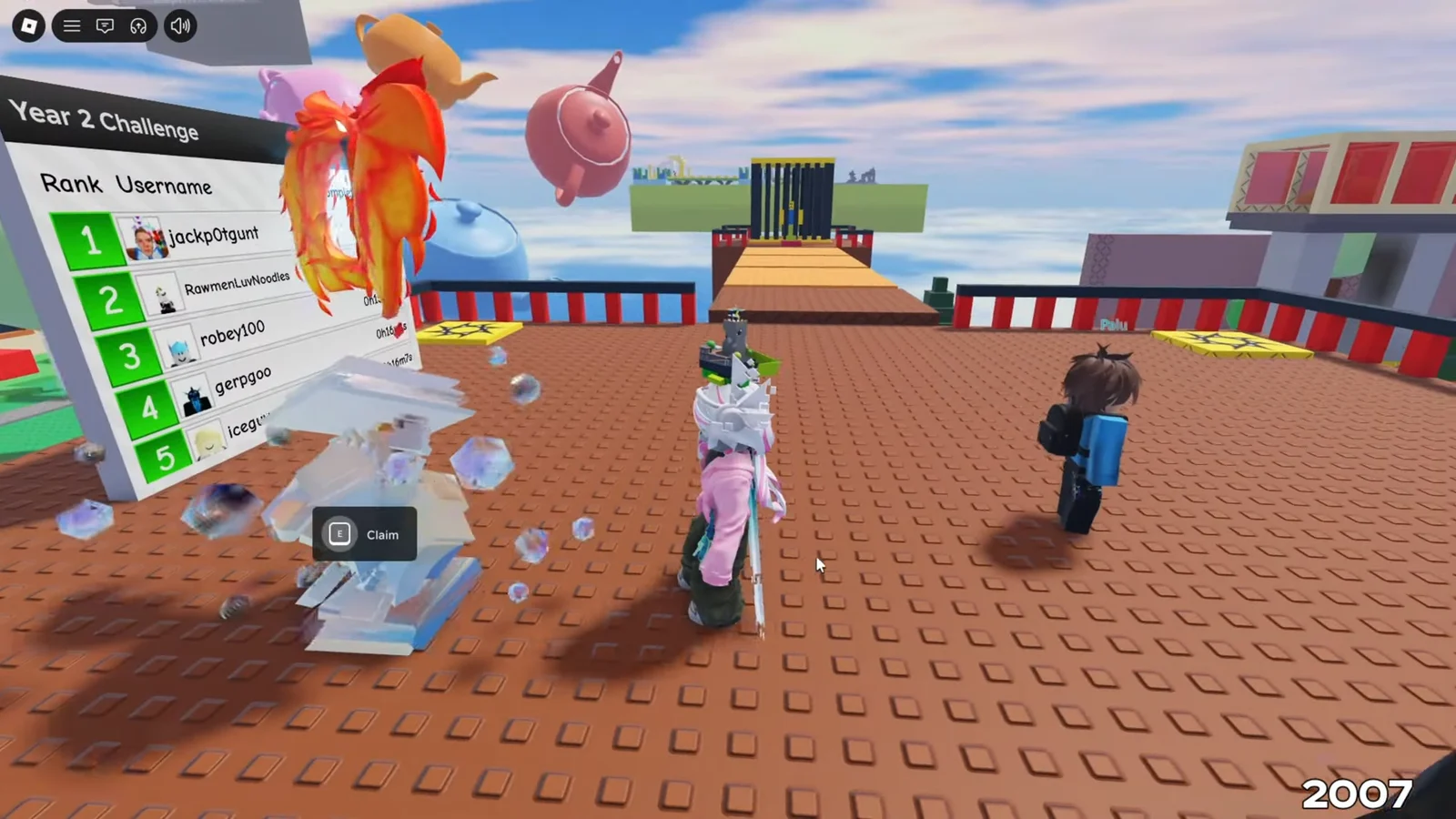 Claiming UGC reward