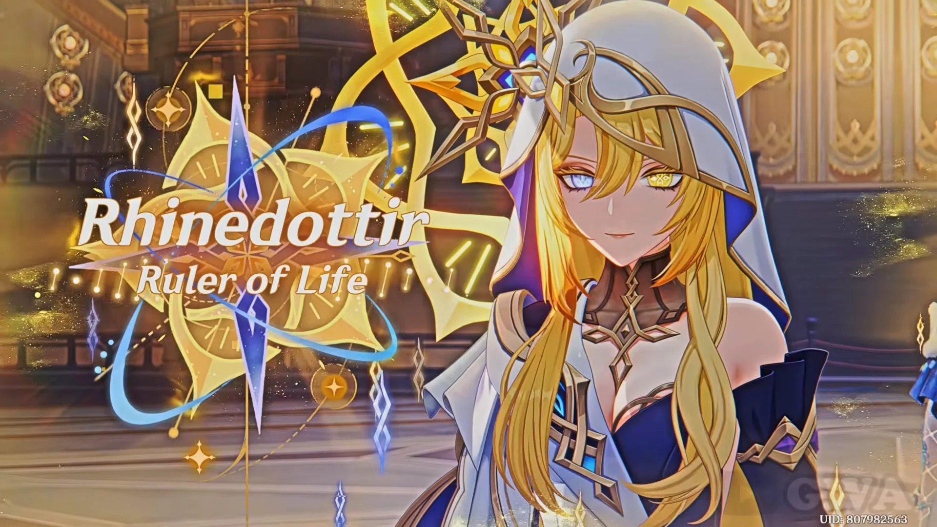 Appearance of Rhinedottir