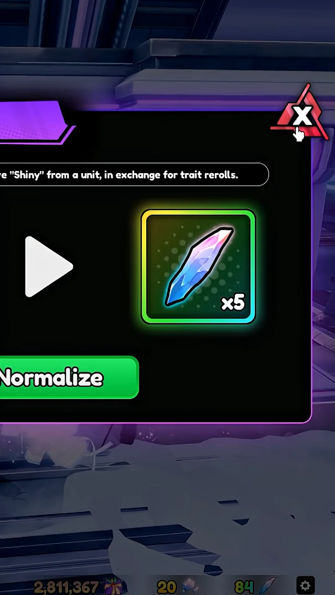 Normalizing Process