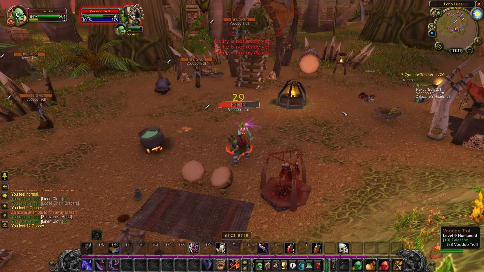 Defeating Zalazane