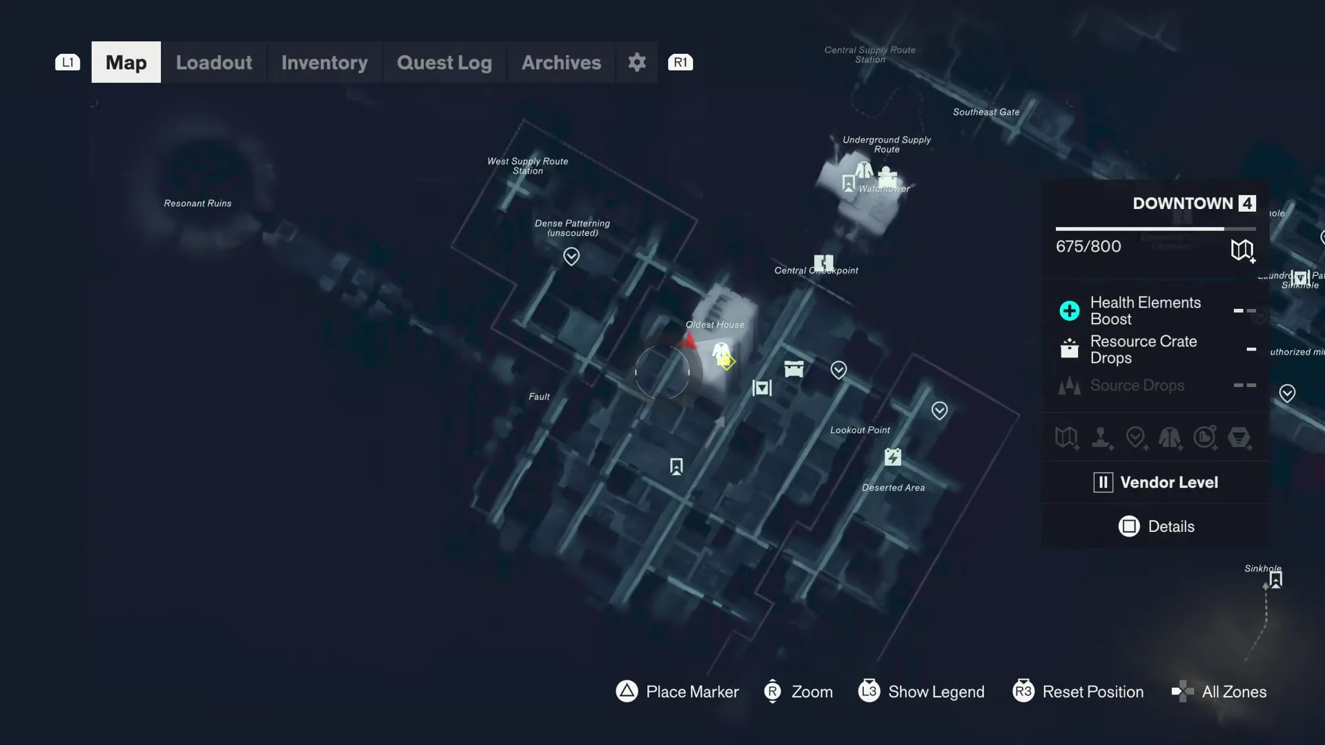 Map navigation