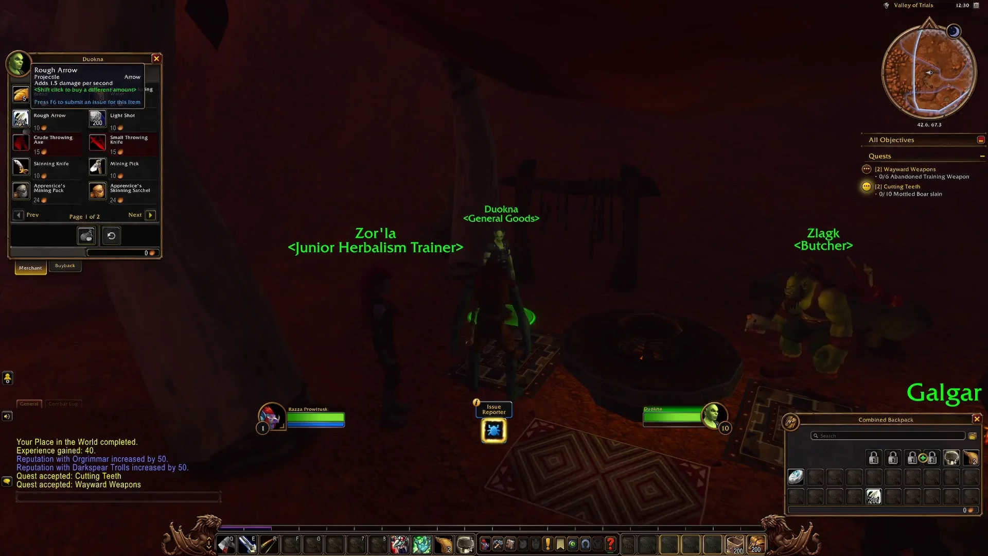 Entering the vendor den