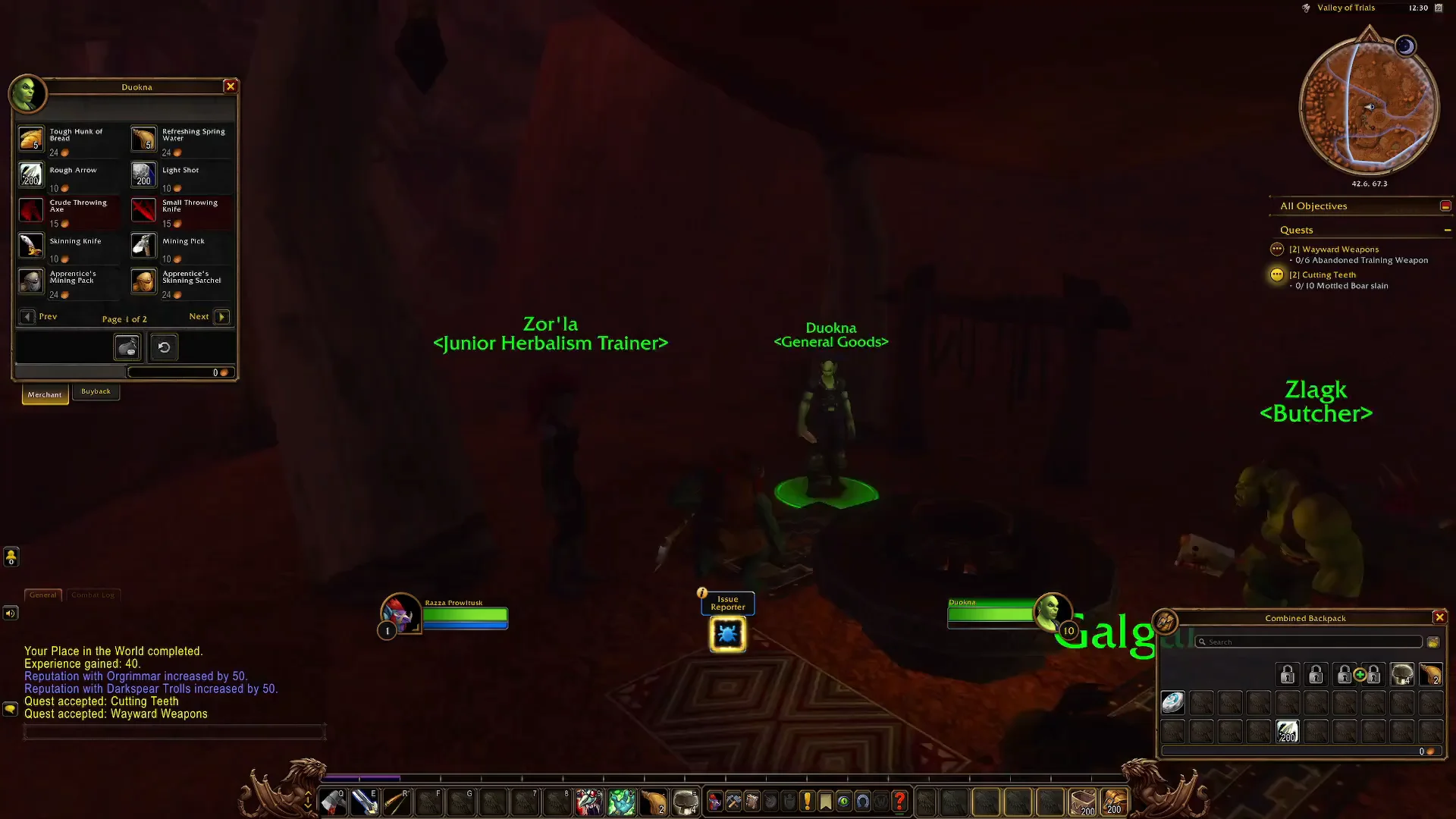 Interacting with Duokna