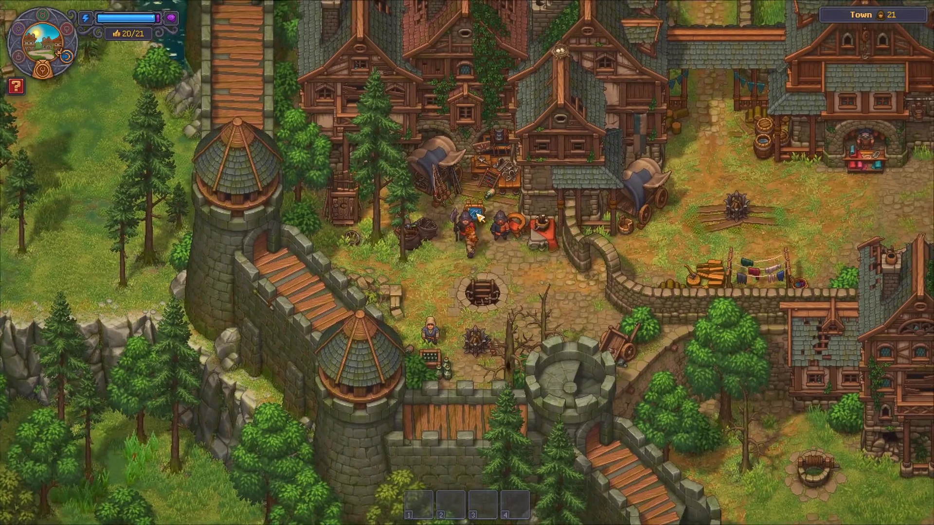 Entering Town