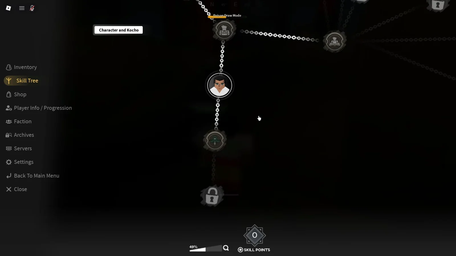 Skill Tree and Shop