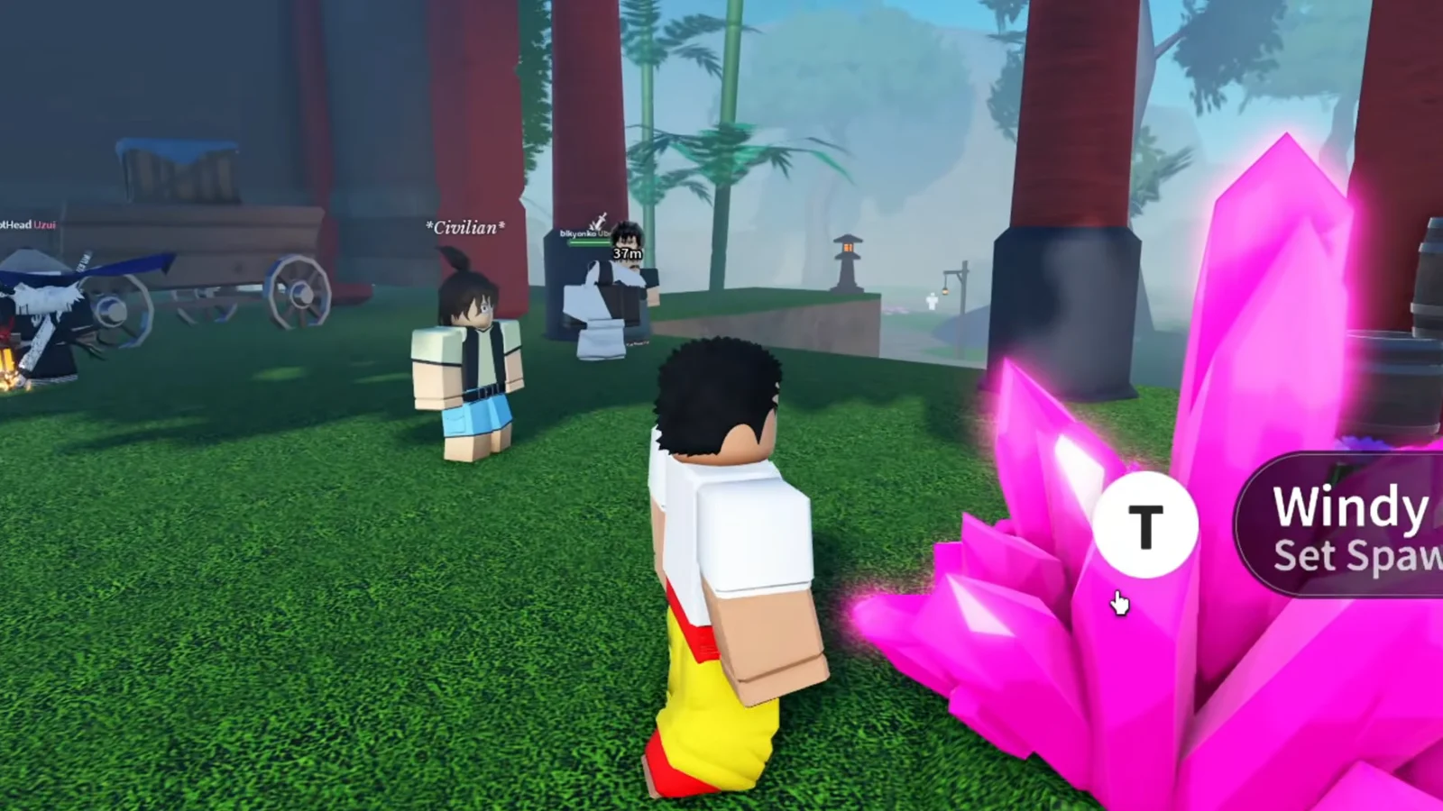 Spawning In & First Quest