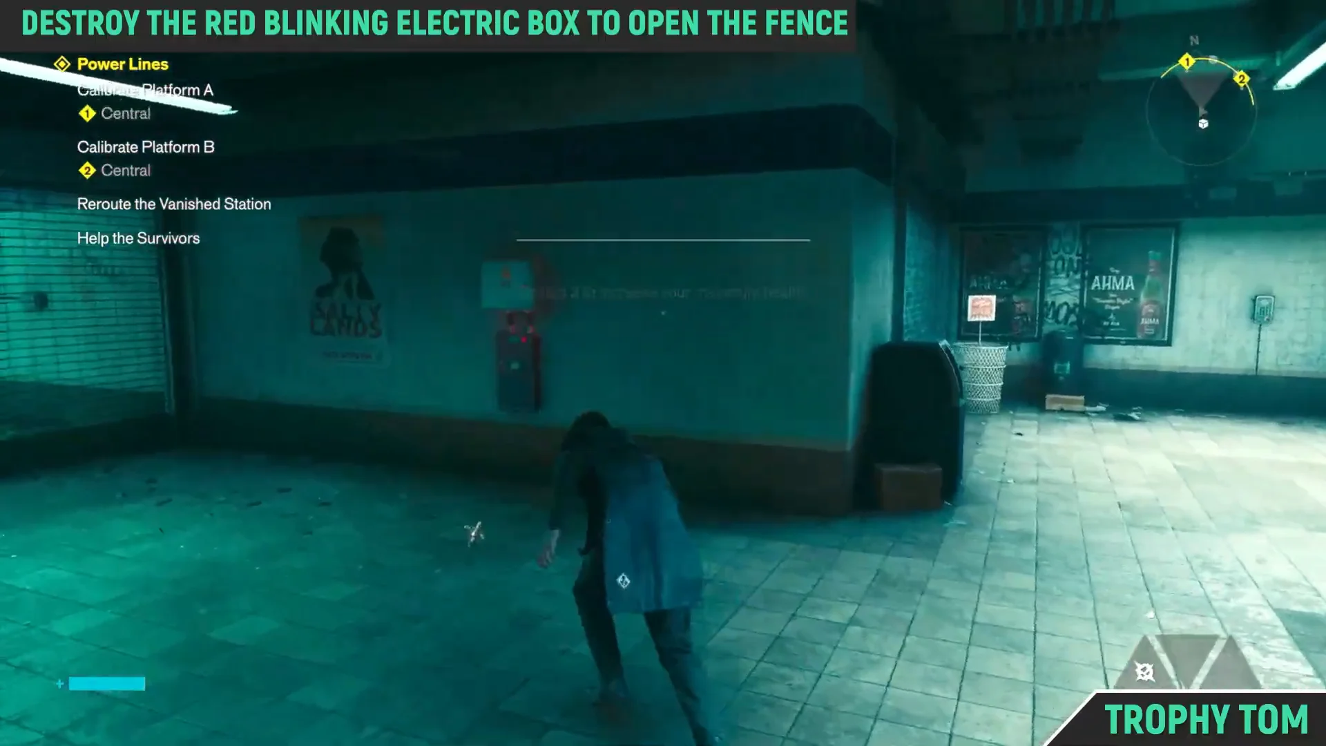 Destroy Fuse Box and Open Fence
