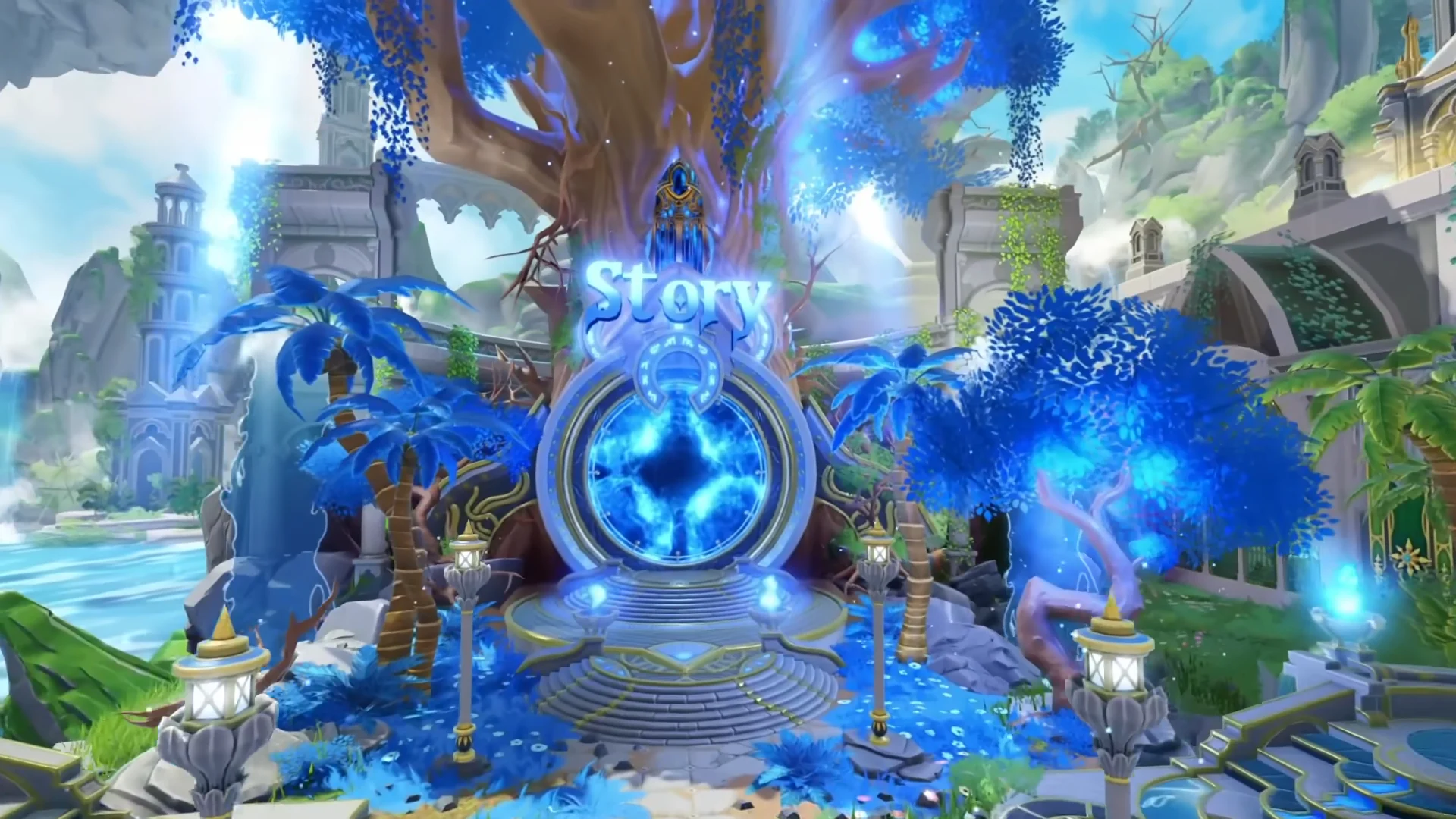 Story portal entrance