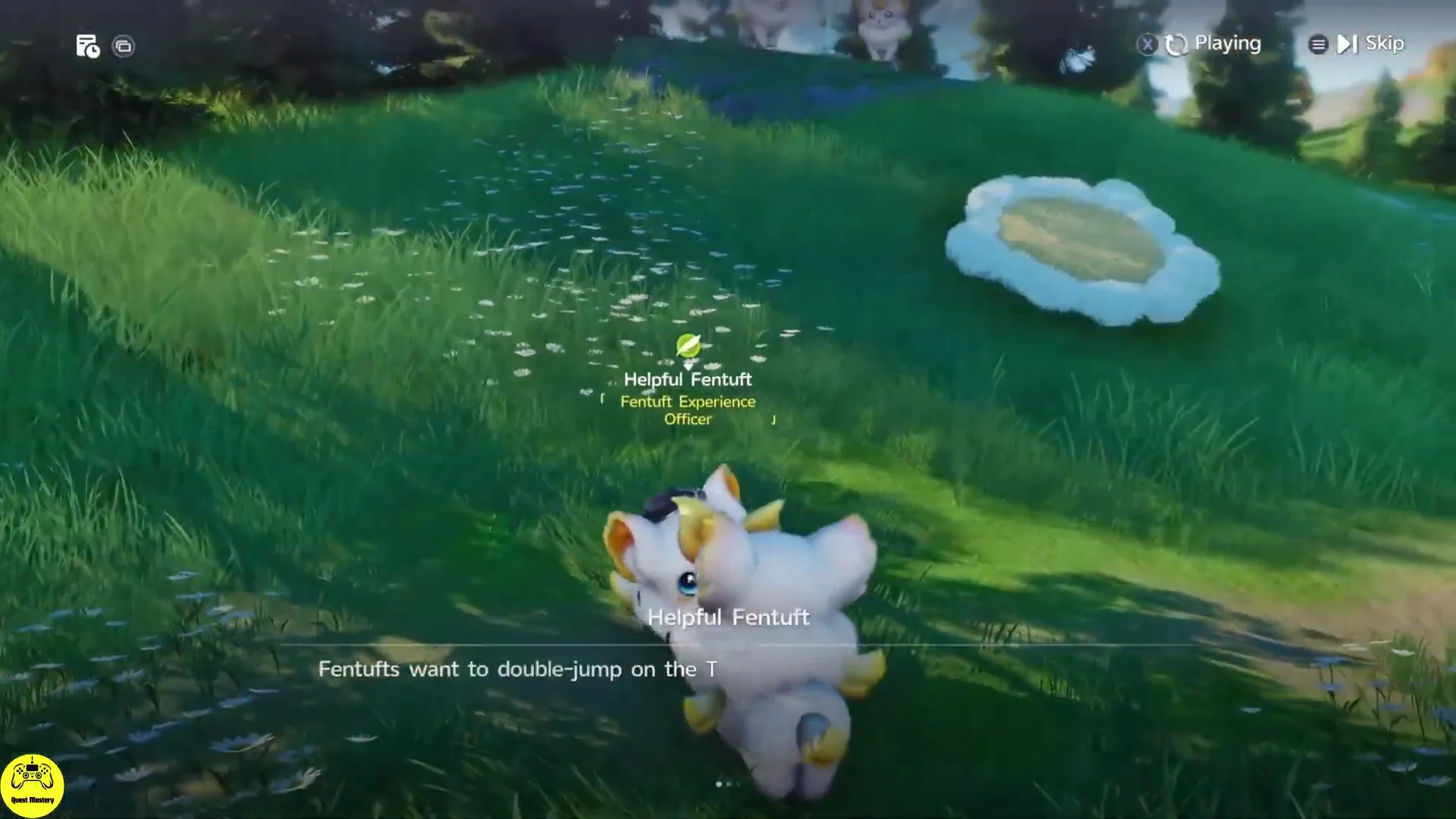Helpful Fentuft dialogue