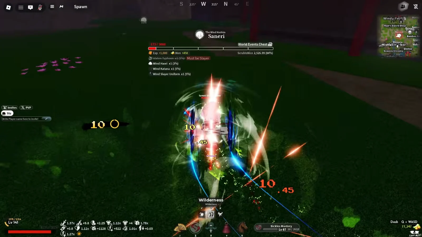 Boss Defeat & Loot