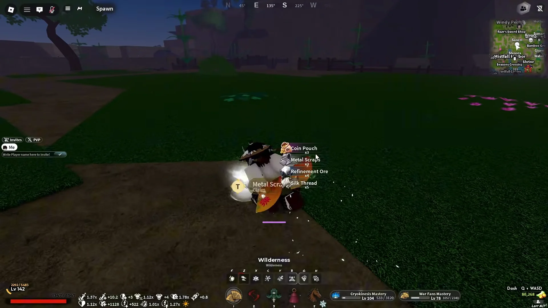 Defeating Boss and Collecting Chest