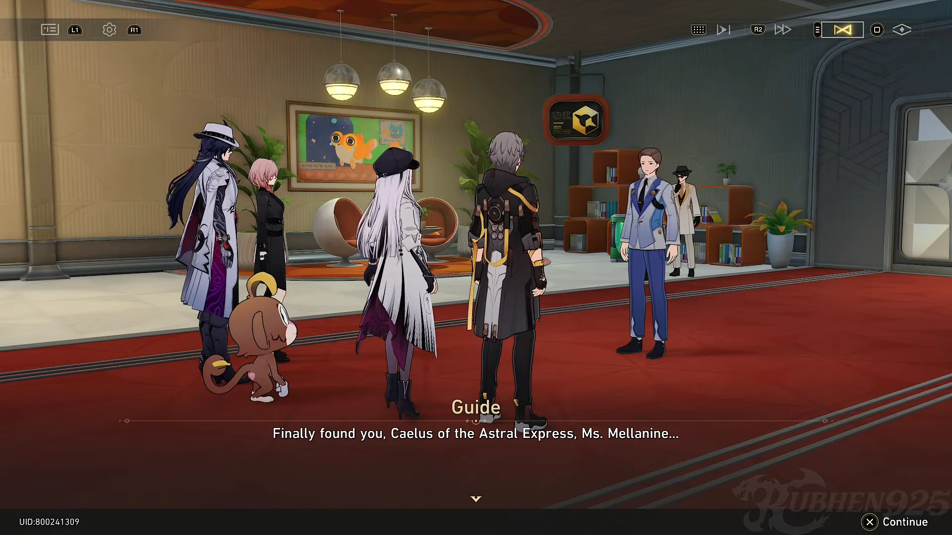 Guide's Arrival
