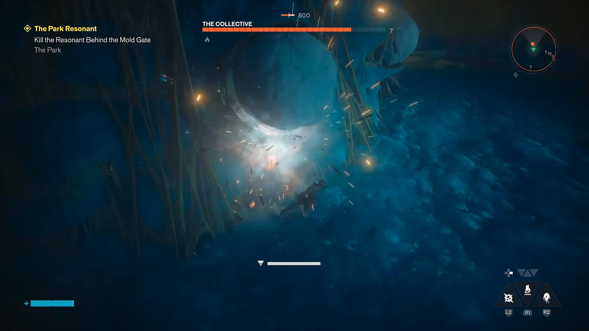 Striking Swollen Spherical Nodes