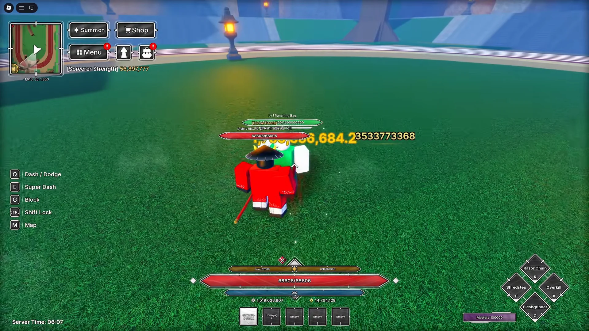 Damage Test: No Accessory