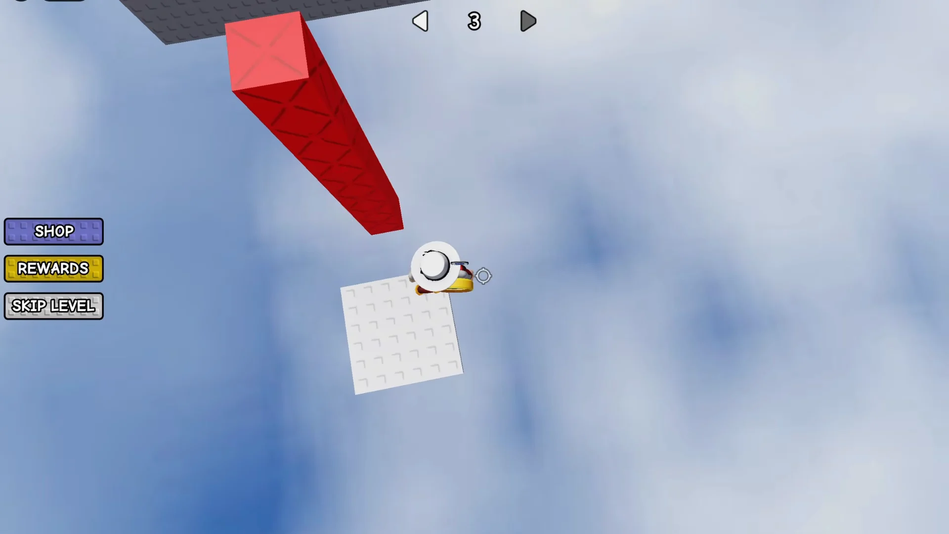 Level 3 moving red block