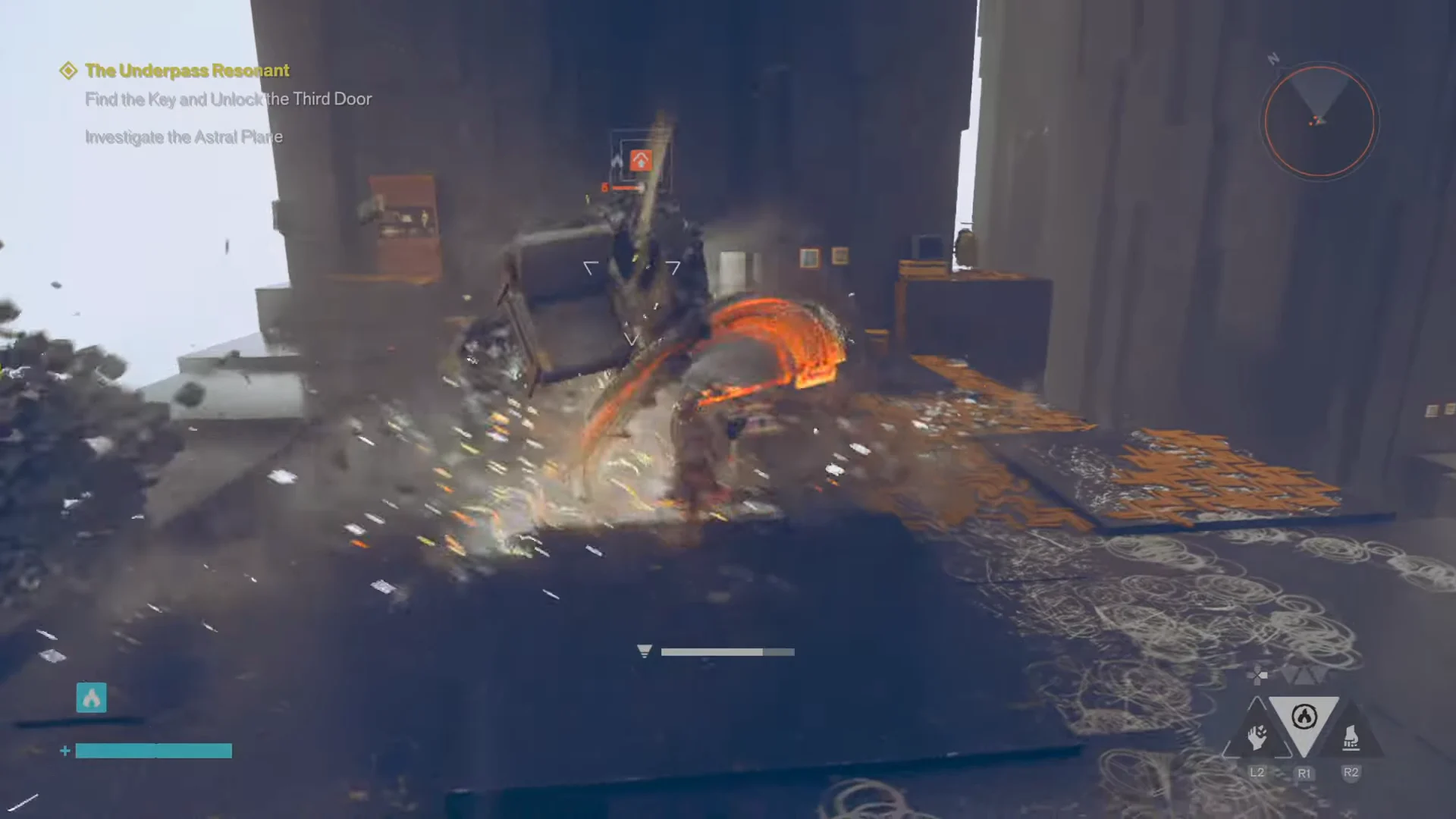 Combat Encounter on Isolated Floor