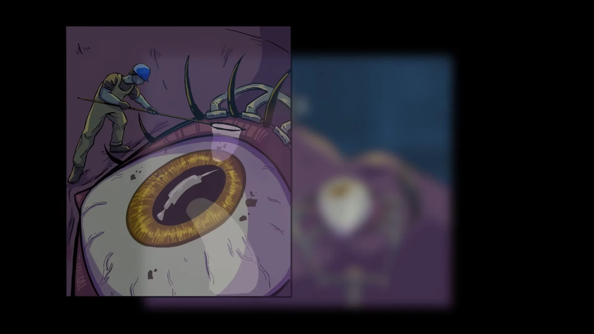 Eye Cleaning & Reflection