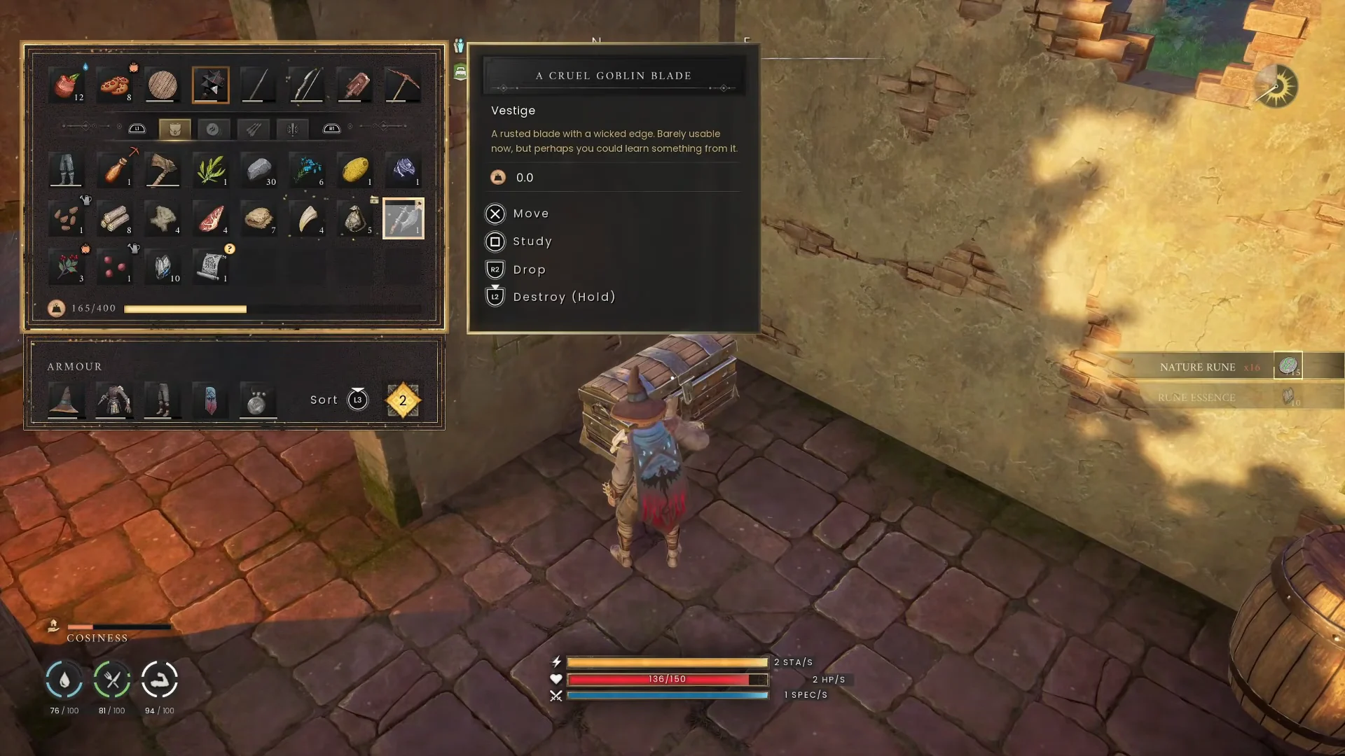 Looting Goblin Ruins Chests