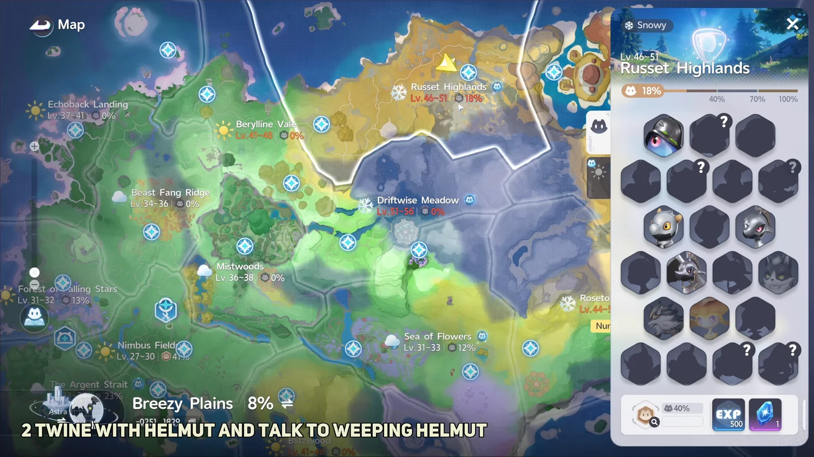 Map Location for Weeping Helmut