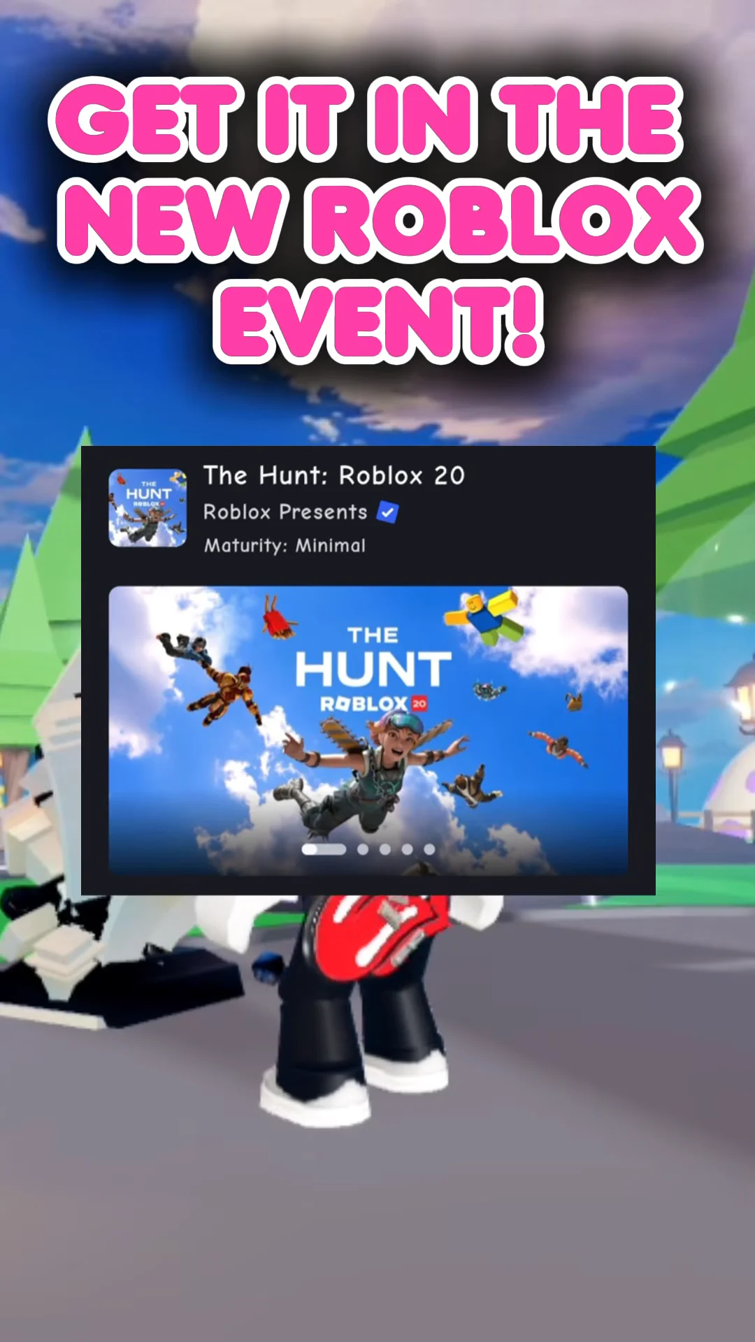 Roblox Hunt Event Announcement