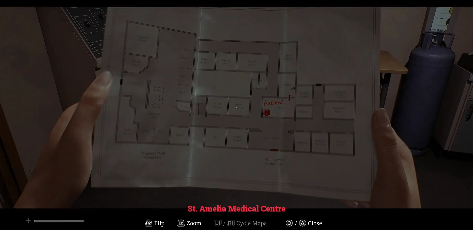 Inventory and Map check