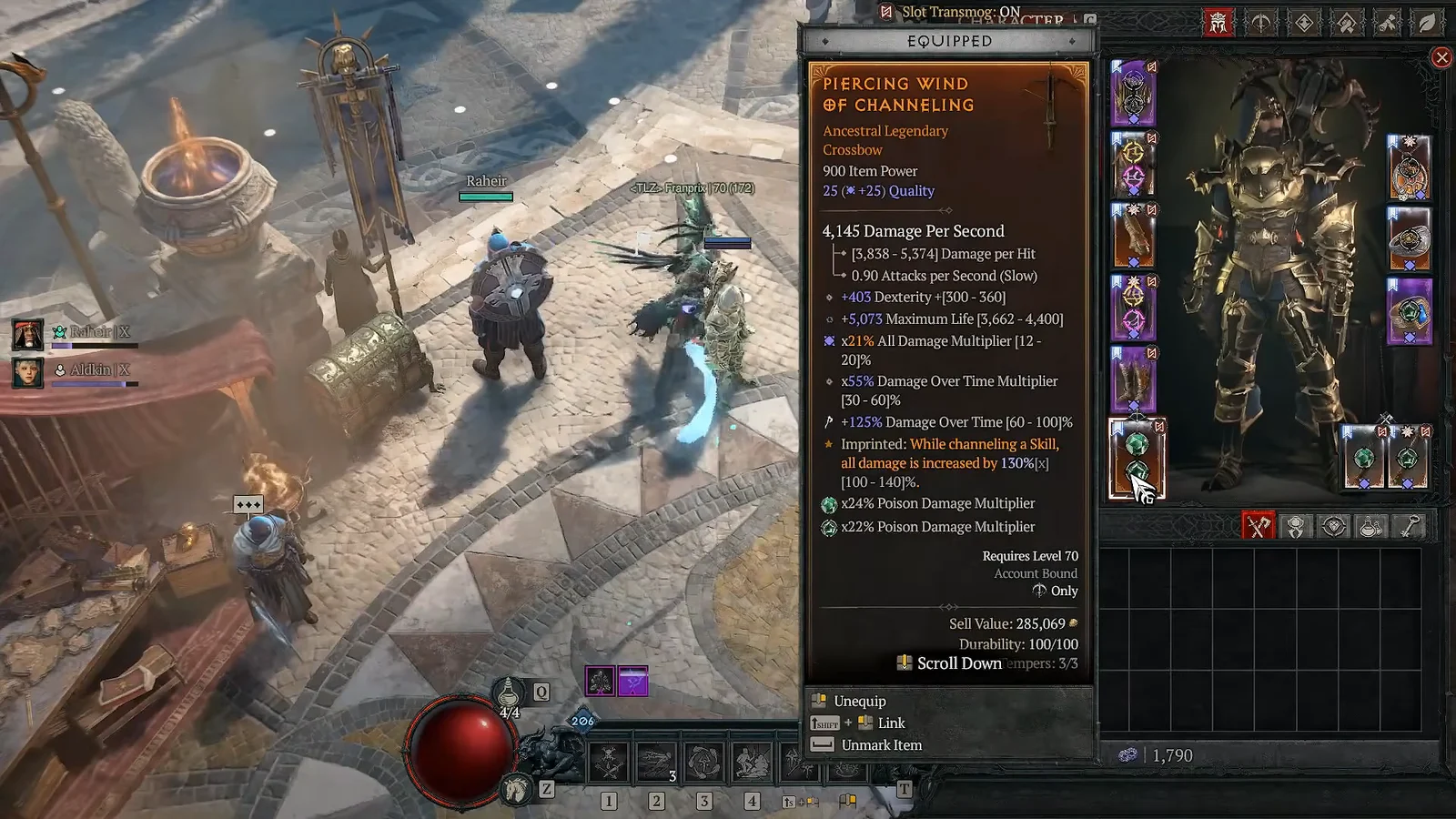 Weapons & Jewelry Breakdown