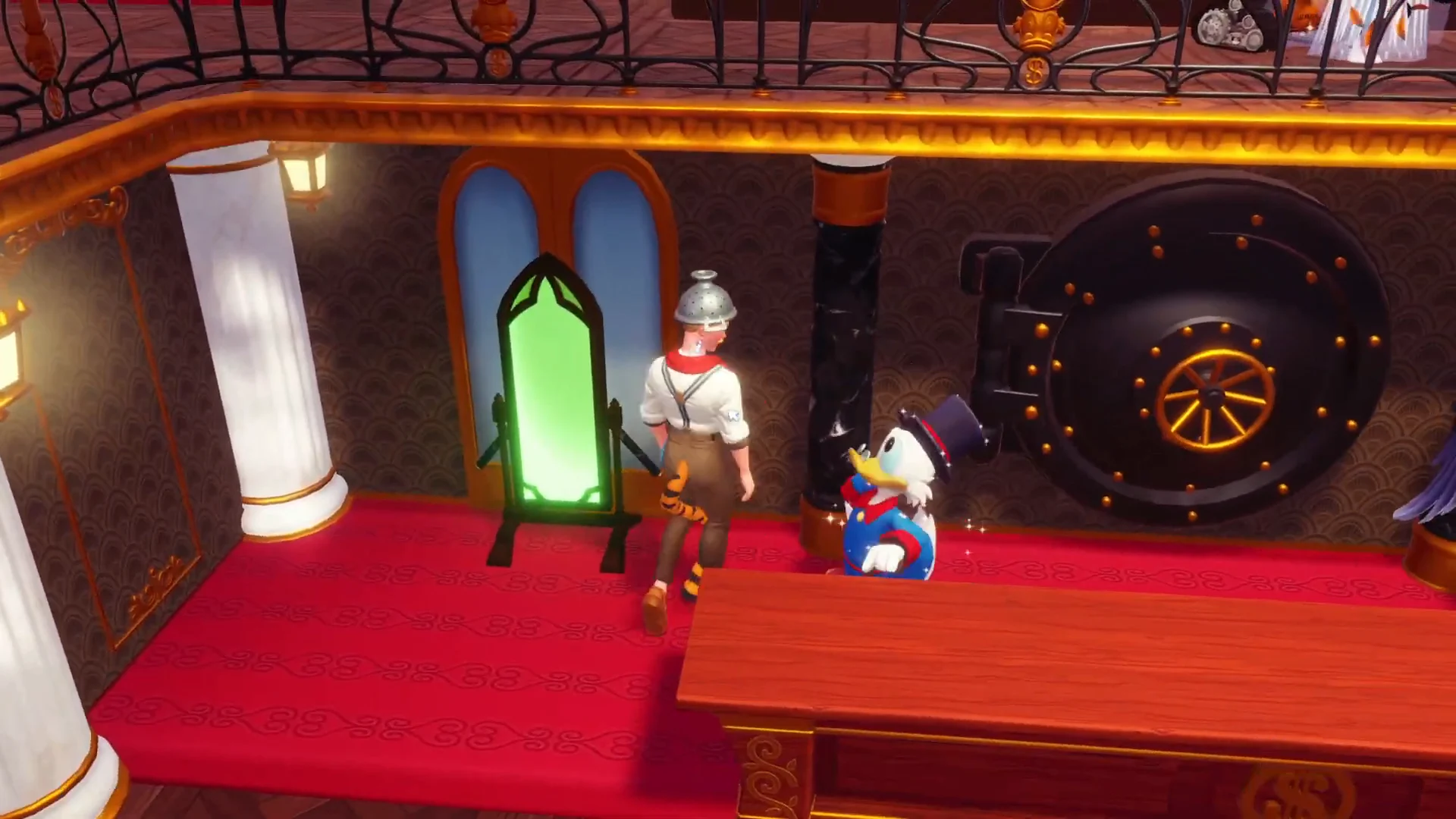 Talking to Scrooge McDuck