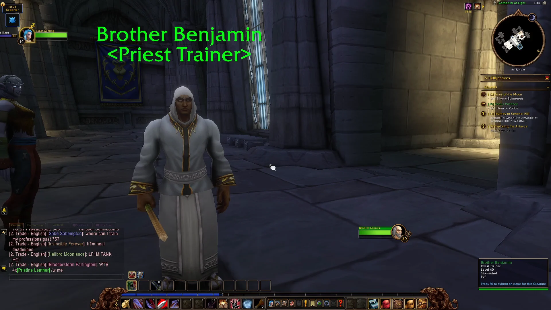Finding Brother Benjamin