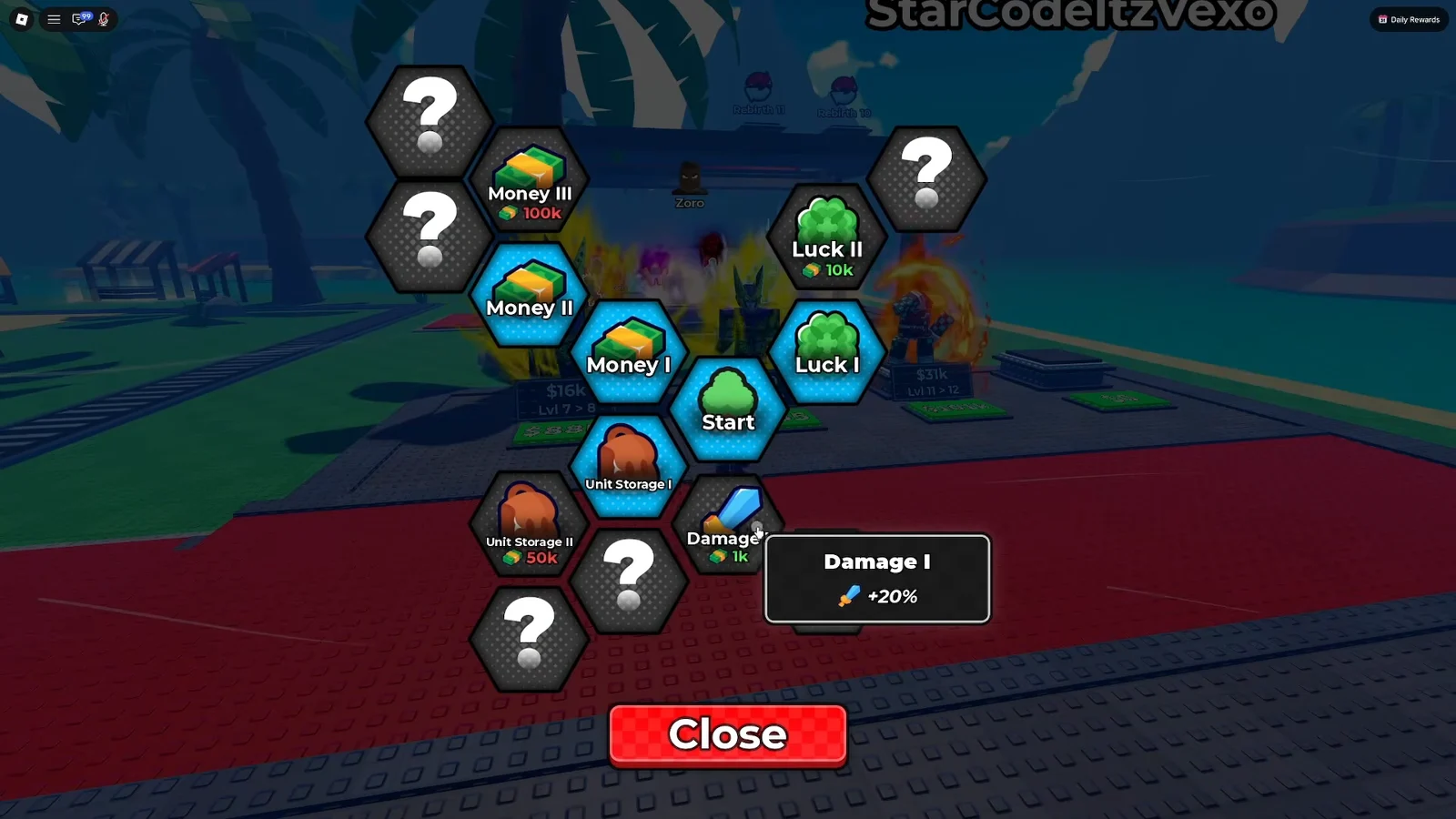 Skill Tree Upgrades