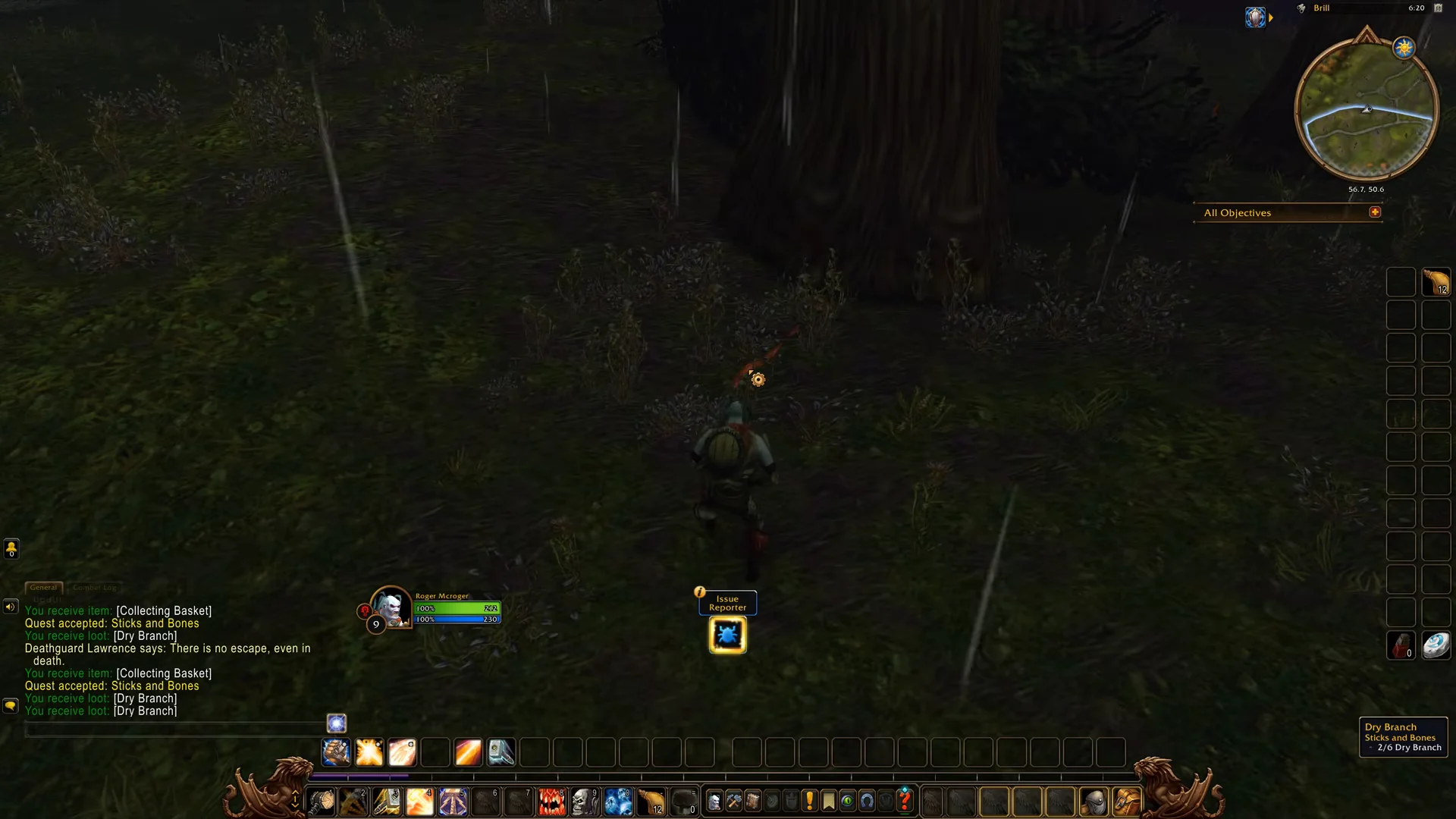 Collecting Second Dry Branch