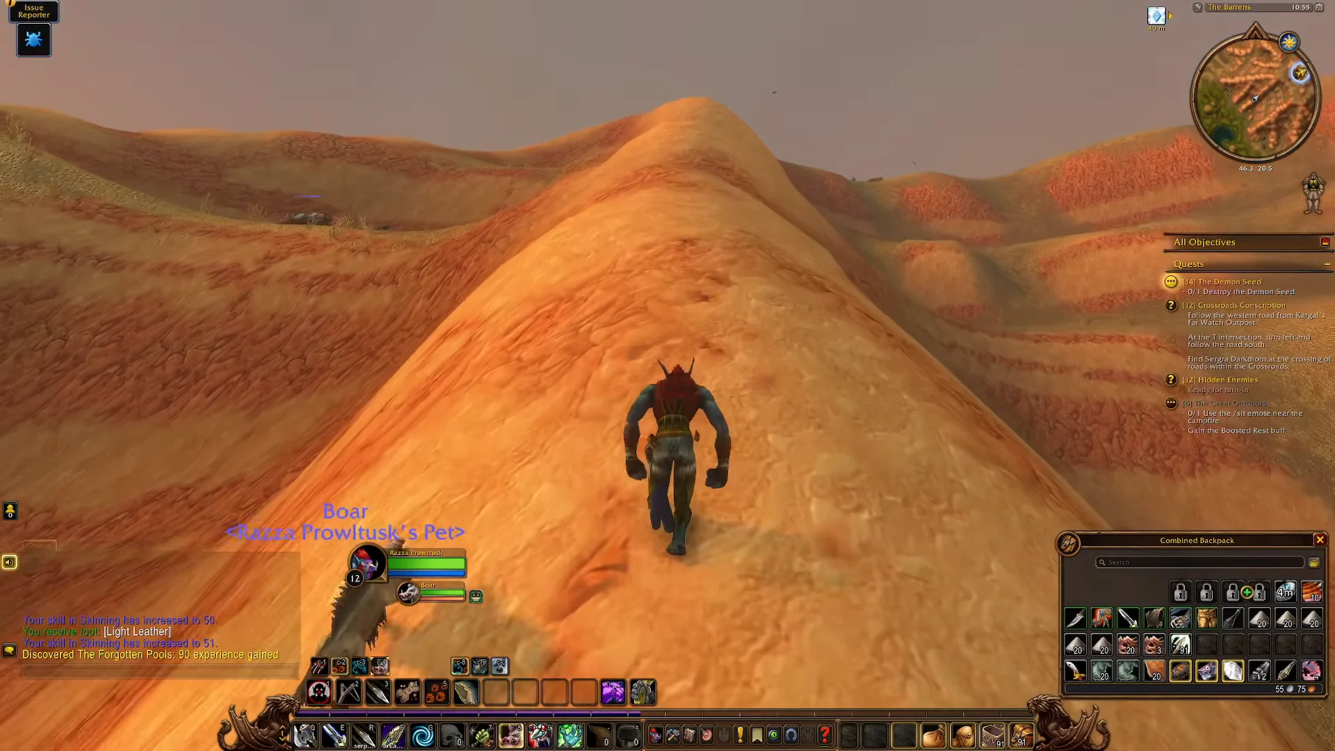 Ascending the Ridge