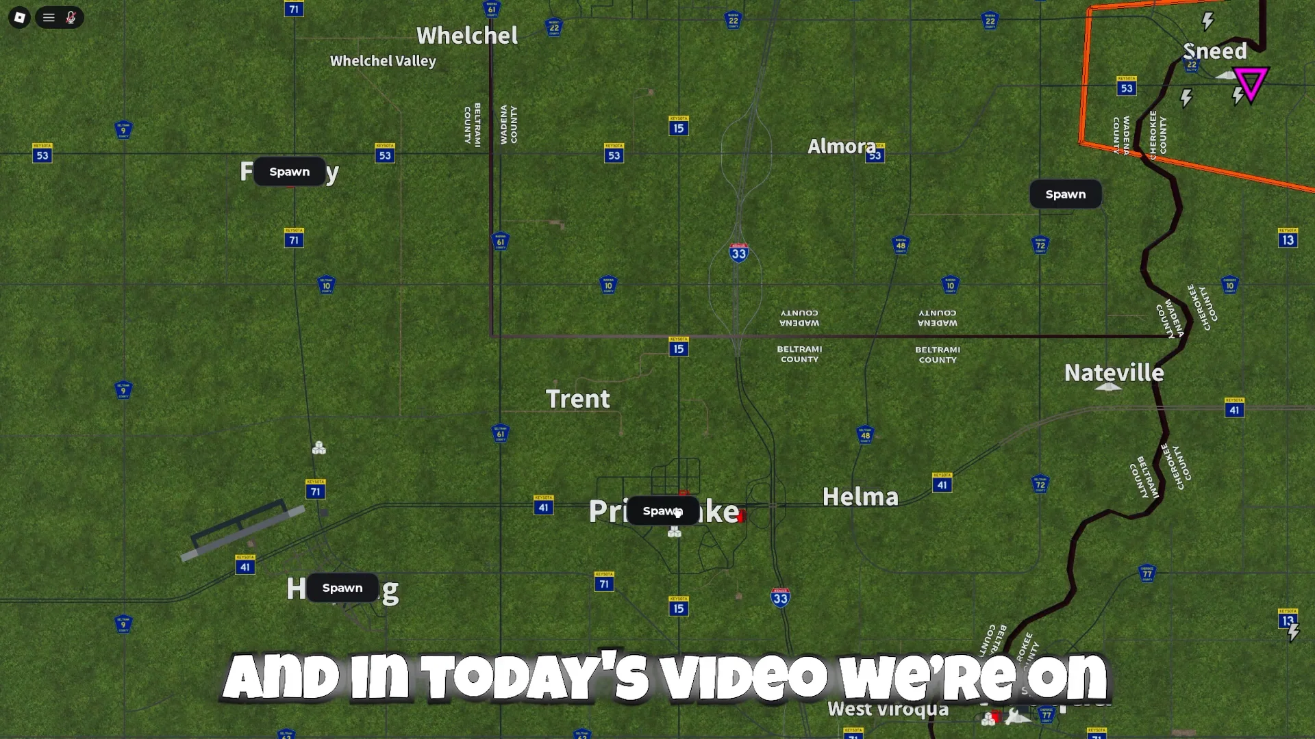 Map Spawn Selection
