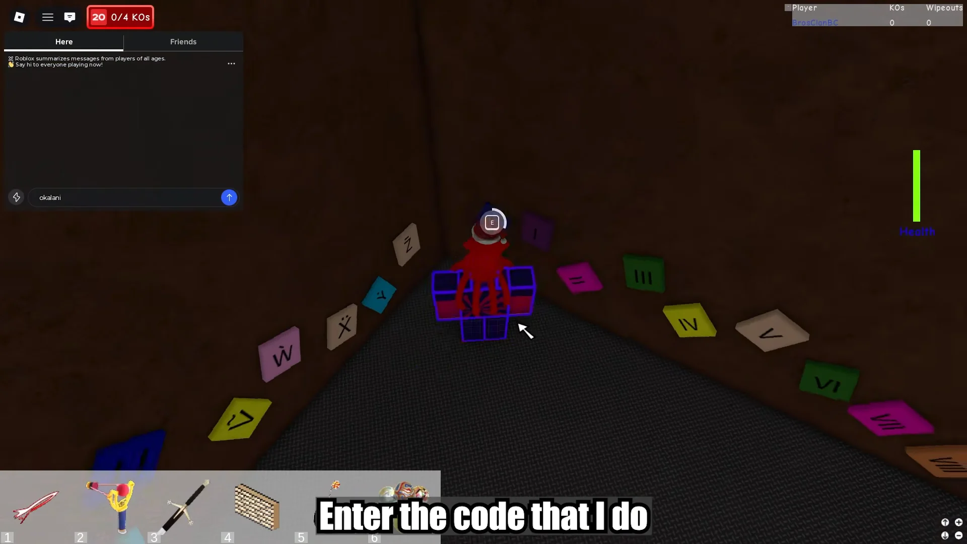 Enter the first note sequence