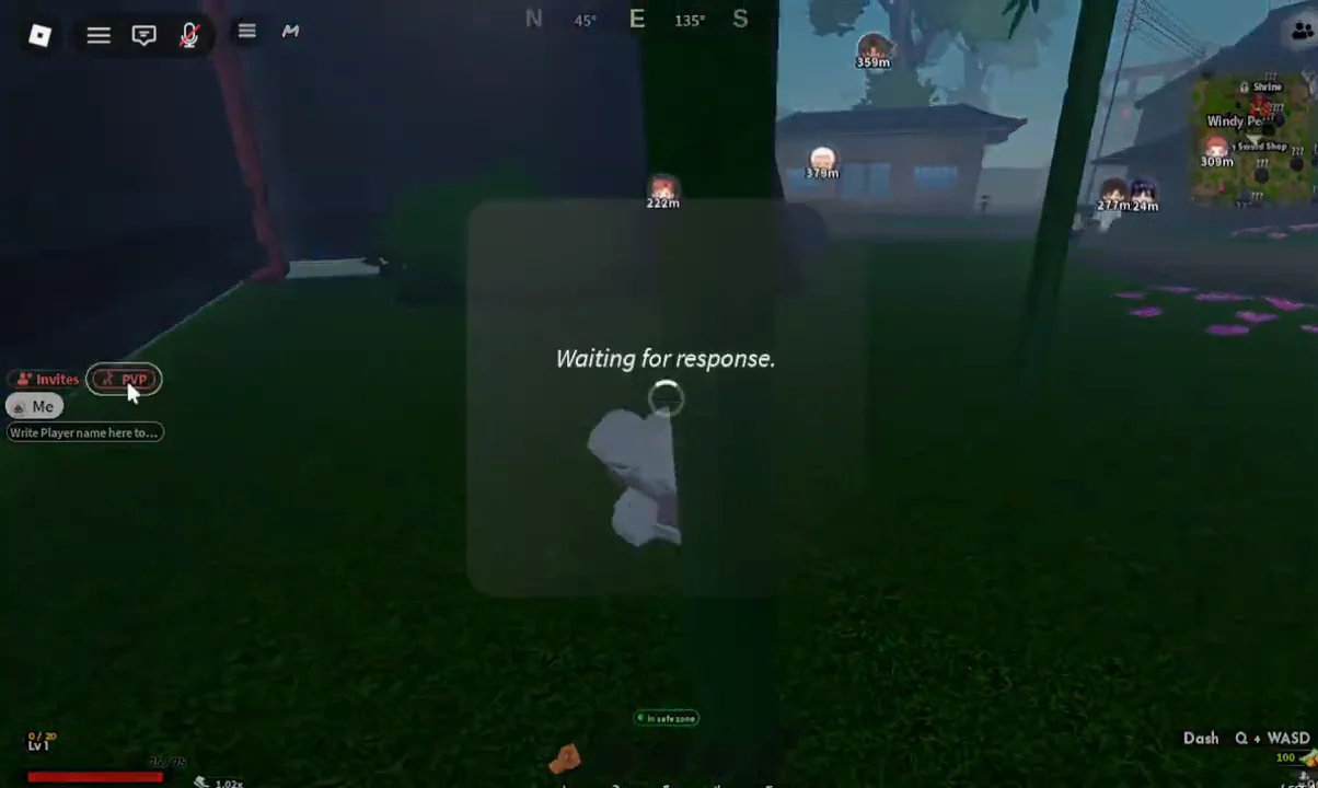 Toggling PvP